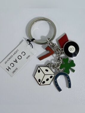 Coach Lucky Bag Charm/Keychain Retired (Style #1643)